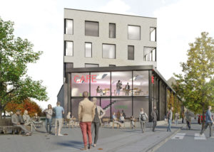 BE Arkitekter - Projektering, lejligheder og cafe. Arkitekt. Vanløse
