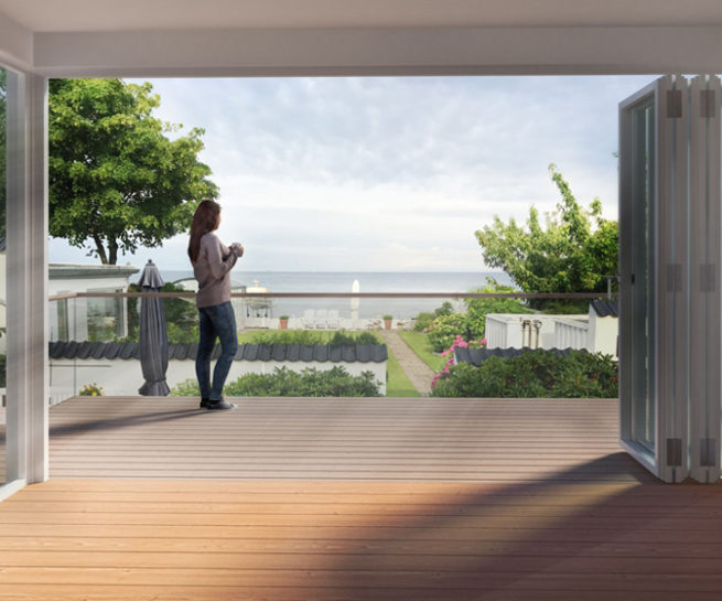 BE arkitekter. Arkitekt. Vanløse. Skodsborg Strandvej, ombygning