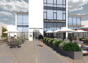 BE Arkitekter. Arkitekt. Vanløse. Forslag til hy parkering på Frode Jakobsens Plads i Vanløse