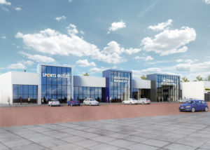 BE Arkitekter. Arkitekt. Vanløse - Guldborgsundcentret, 3 butikker